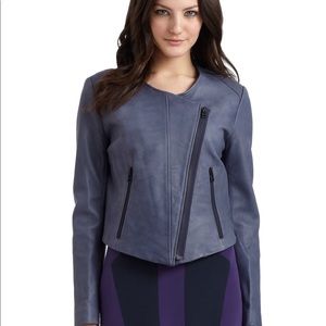 Cut25 by Yigal Azrouel Hans dyed leather jacket